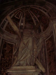 St Andrew Inside St Peter's Basilica (2)