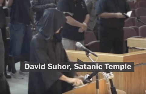 Satanist Opens City Council Meeting with Satanic Invocation in The Bible Belt!