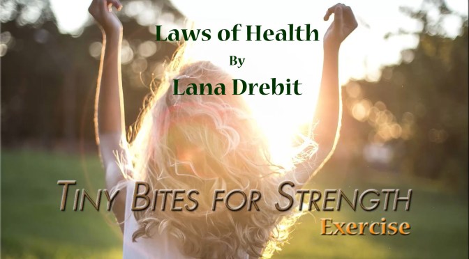 Tiny Bites For Strength – Exercise by Lana Drebit